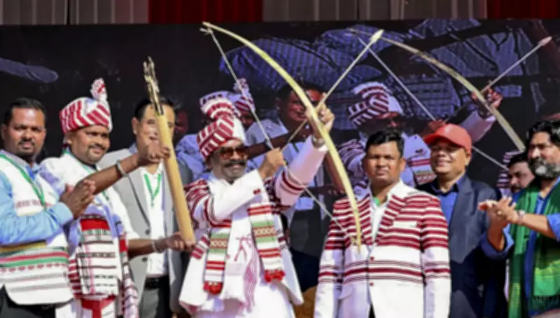 Jharkhand CM Hemant Soren Campaigns in Assam's Tea Belt for JMM Candidate