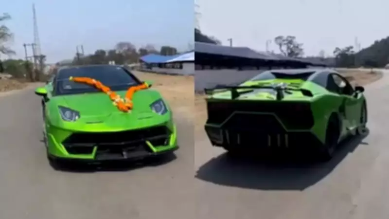 Jharkhand Mechanic's Viral Maruti 800 Transformed into Lamborghini Replica
