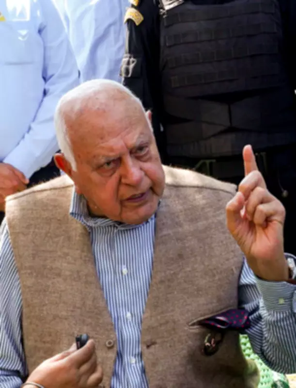 J&K Police Forms SIT to Probe Assassination Attempt on NC Chief Farooq Abdullah