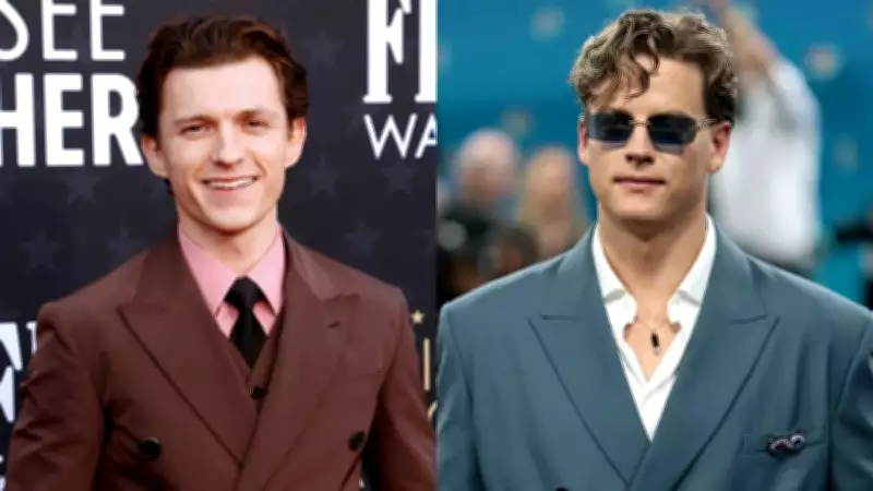 Joe Burrow and Tom Holland's Surprise Crossover Photo Goes Viral Online