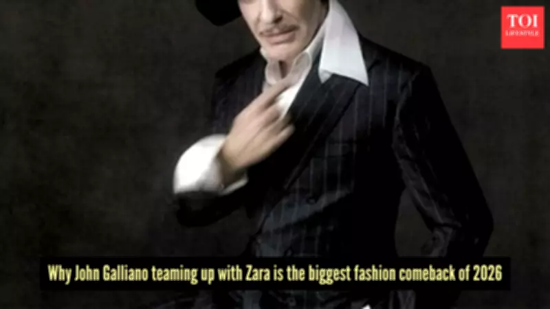 John Galliano's Shocking Return: Signs Two-Year Creative Deal with Zara