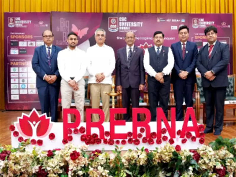 Justice Rajesh Bindal Attends PRERNA 2.0 Event at CGC University in Mohali