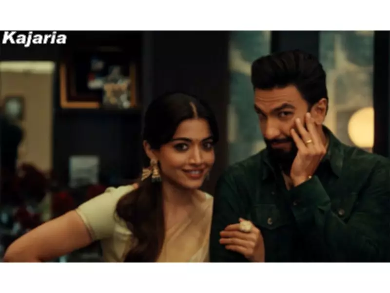 Kajaria Tiles Launches New TVC with Ranveer Singh and Rashmika Mandanna