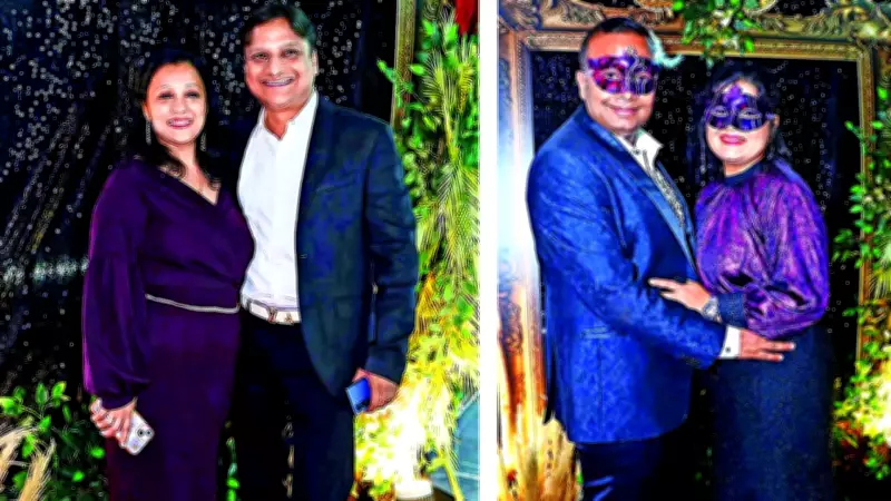 Kanpur Social Club Hosts Enchanting Masquerade Ball with Russian Dancers