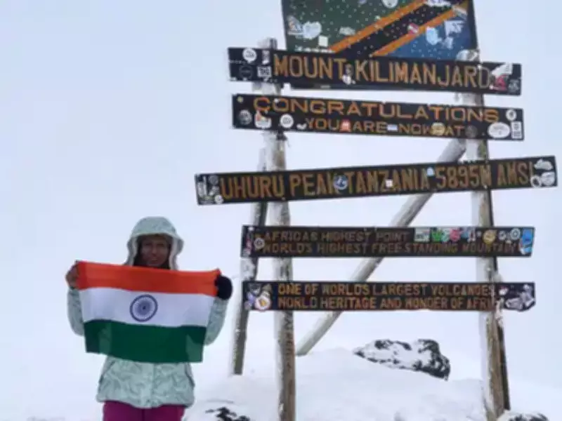 Kapurthala Instructor Navpreet Kaur Basra Conquers Mount Kilimanjaro