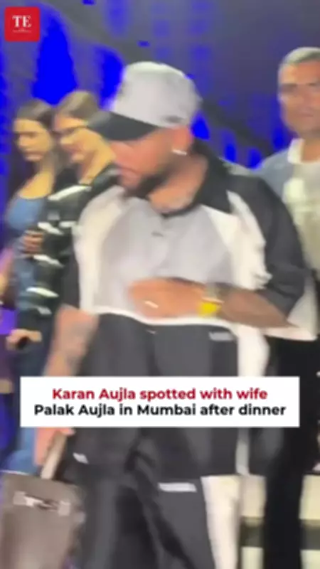 Karan Aujla Spotted in Mumbai with Wife Palak, Fuels Fan Frenzy