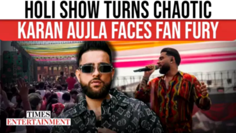 Karan Aujla's Mumbai Holi Concert Slammed as 'Worst Managed' Amid Heat and Overcrowding