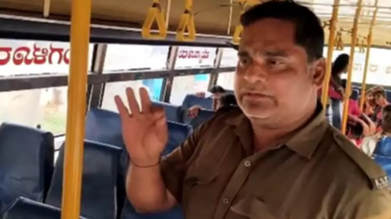 Karnataka Bus Conductor Urges Drivers to Drop Class 10 Students Even If Late for Exams