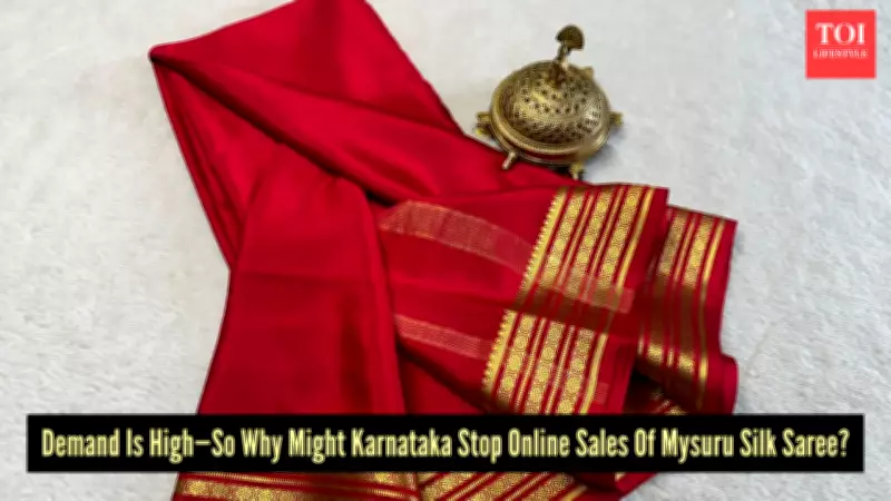 Karnataka Considers Online Ban for Iconic Mysuru Silk Sarees Amid Supply Crisis