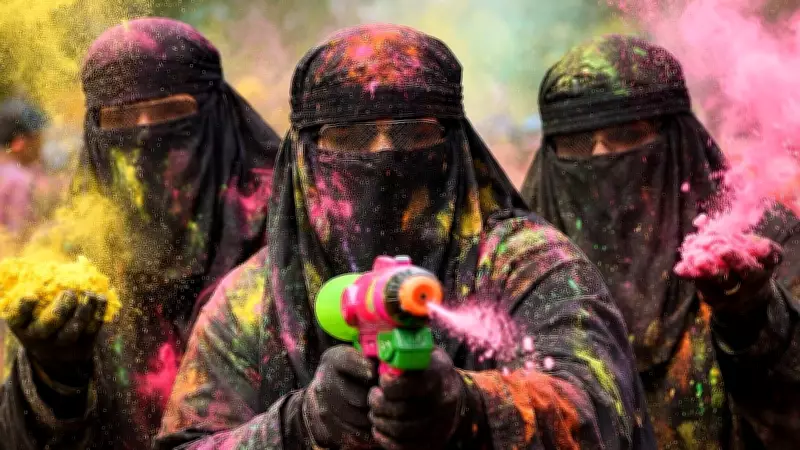 Karnataka Police File Case Against Youths for Playing Holi in Burqa
