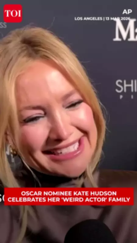 Kate Hudson Reflects on Her Creative Family Bond Ahead of Oscar Nod