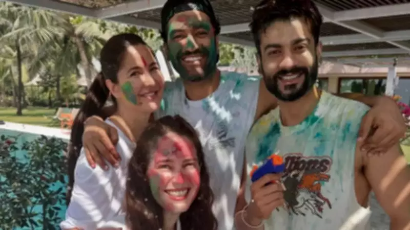 Katrina Kaif and Vicky Kaushal Celebrate First Holi as New Parents with Baby Vihaan