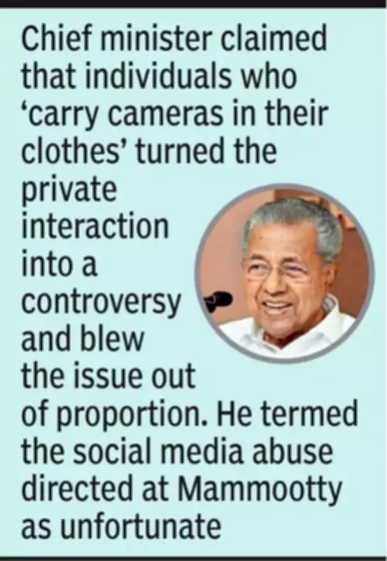 Kerala CM Pinarayi Vijayan Issues Public Apology to Mammootty Over Cyberattack