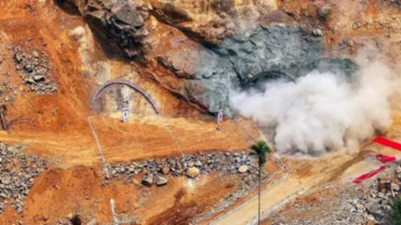 Kerala CM Pinarayi Vijayan Launches Blasting for Rs 2,134-Crore Tunnel Road Project