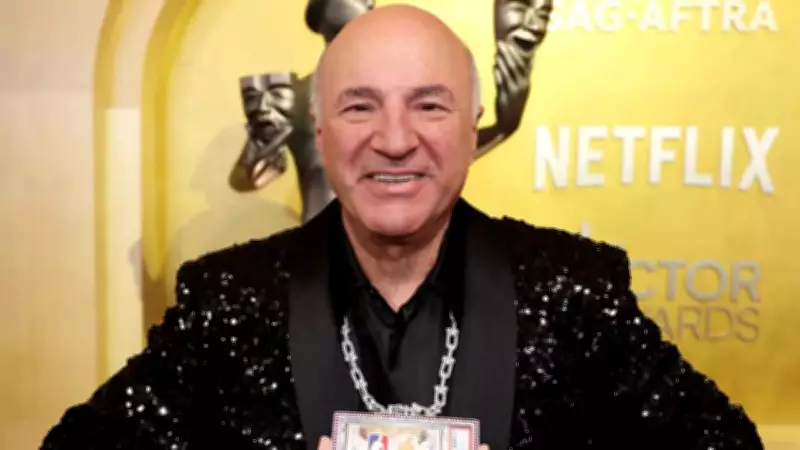 Kevin O'Leary's $20 Million Kobe-Jordan Card Steals Show at 2026 Actor Awards