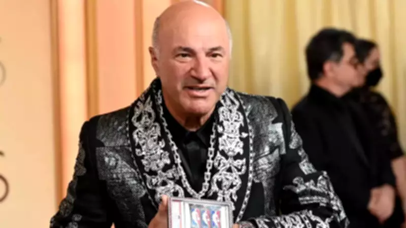 Kevin O'Leary's $30M NBA Card Necklace Stuns Oscars, Draws Reaction from Iranian Filmmaker