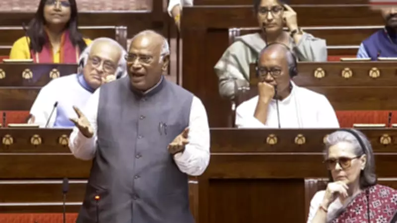Kharge Slams SIR Exercise as 'Electoral Fraud' in Parliament Speech
