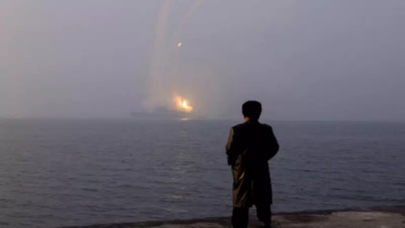 Kim Jong Un Inspects Naval Destroyer, Oversees Missile Test Amid Rising Tensions
