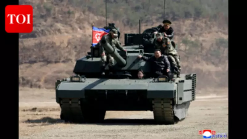 Kim Jong Un's Daughter Drives Tank in Military Drill, Fueling Succession Speculation