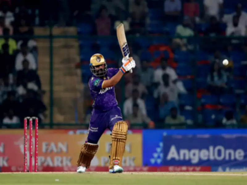KKR Captain Ajinkya Rahane Fires Warning Shot with Blazing 58 in IPL 2026 Practice Game