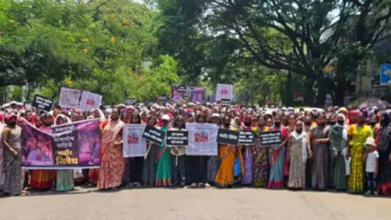 Kolhapur Villagers March Demanding Priest Removal at Jyotiba Temple