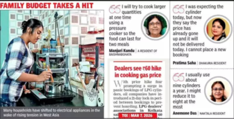 Kolkata Households Rework Kitchen Economics as LPG Price Hike Sparks Anxiety