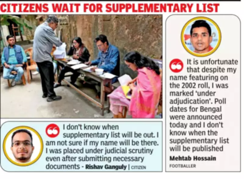 Kolkata Voters in Limbo: Judicial Scrutiny Creates Electoral Divide Ahead of Polls