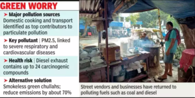 Kolkata's Air Quality Gains Reversed as LPG Crisis Forces Return to Polluting Fuels