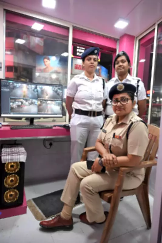 Kolkata's Women Police Lead Safety with Pink Booths and SHINING Patrols