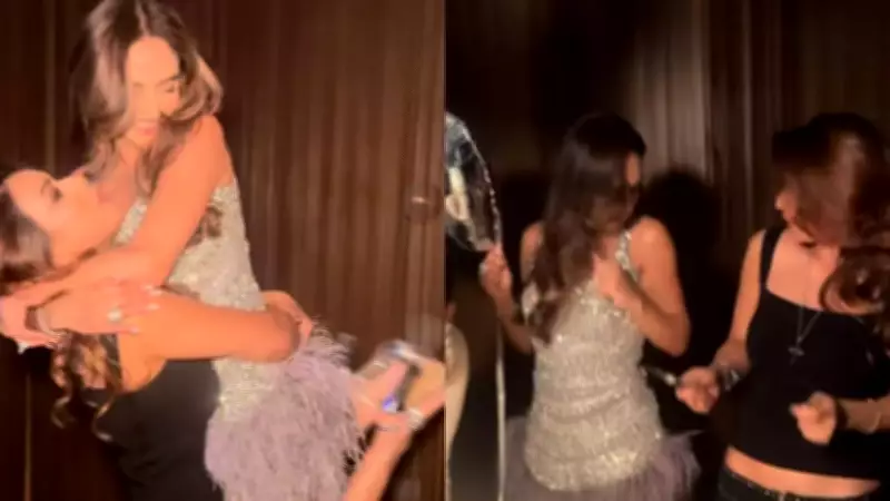 Krystle D'Souza Celebrates Birthday with Nia Sharma Dancing to 'Shararat'
