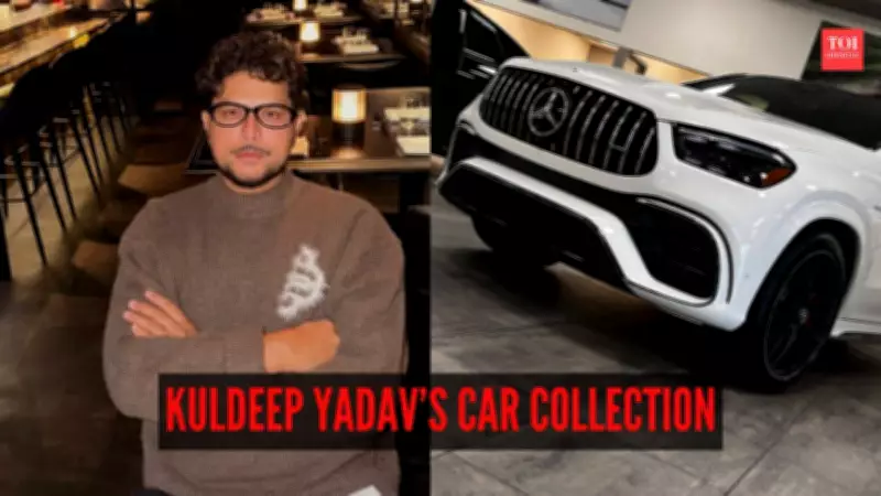 Kuldeep Yadav's Luxury Car Collection: Mercedes, Audi, and Ford in His Garage