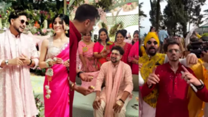 Kuldeep Yadav's Wedding Festivities Begin, Yuzvendra Chahal Steals Show with Dance