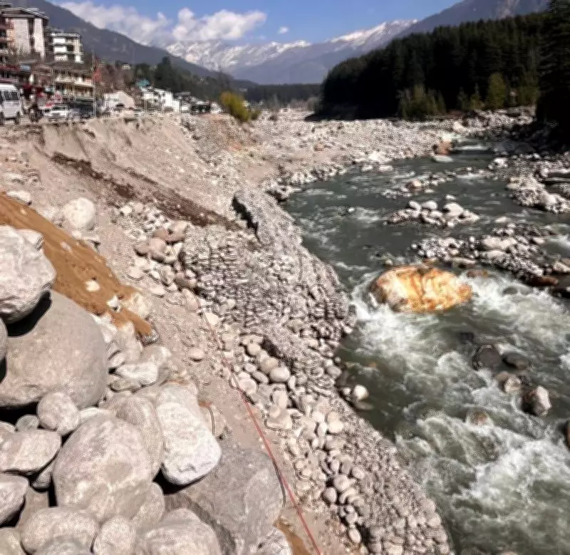 Kullu-Manali Highway Faces Scrutiny as Protection Walls Collapse Pre-Floods