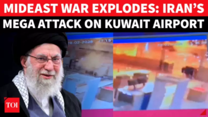 Kuwait Airport Targeted in Drone Attack Amid Gulf Escalation, Casualties Reported