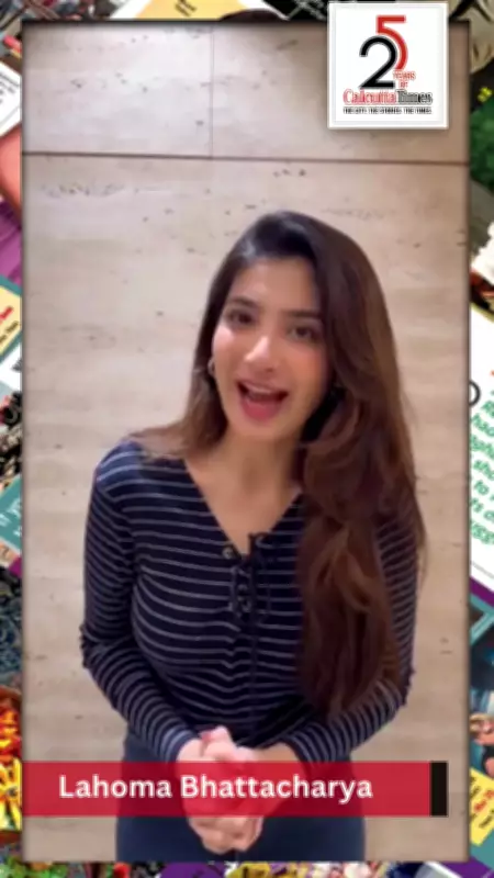 Lahoma Bhattacharya Extends Heartfelt Wishes to Calcutta Times on 25th Anniversary