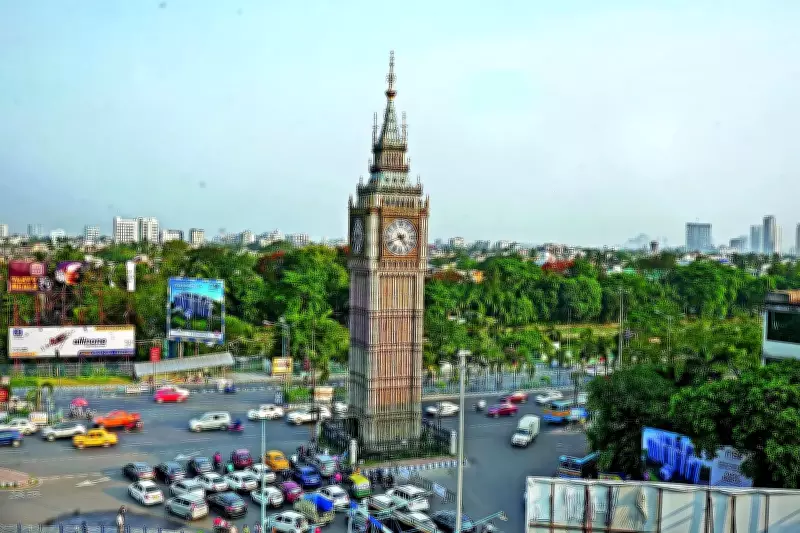 Lake Town's VIP Road Clock Tower Transforms North Kolkata's Identity
