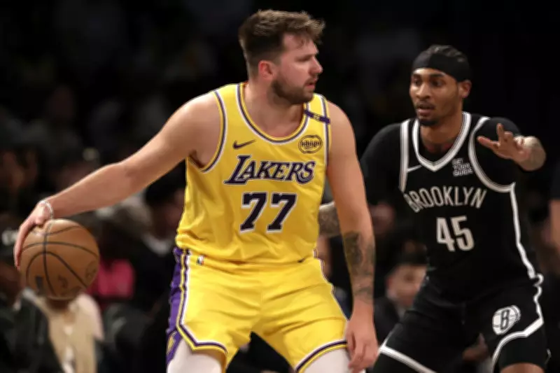 Lakers Host Nets in Crucial Late-Season Clash Amid Doncic Injury Concerns