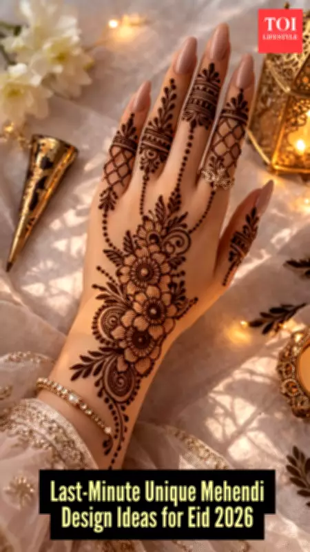 Last-Minute Mehendi Design Ideas for Eid ul-Fitr 2026: Quick & Beautiful