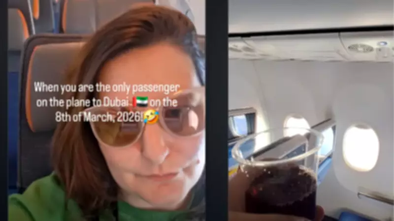 Latvian Teacher's Solo Flight: VIP Experience on Empty Riga-Dubai Plane