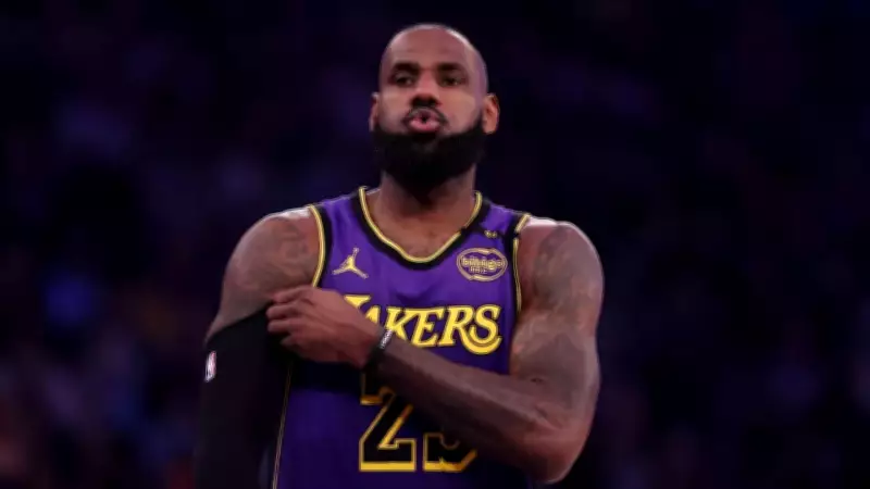 LeBron James' Scoreless First Half Sparks Lakers' Loss to Pistons