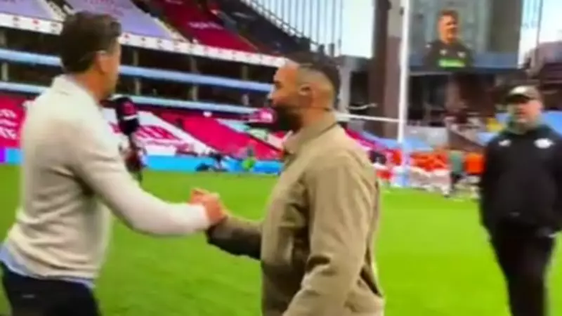 Leicester Tigers Coach Geoff Parling Confronts TV Presenters Before Premiership Victory