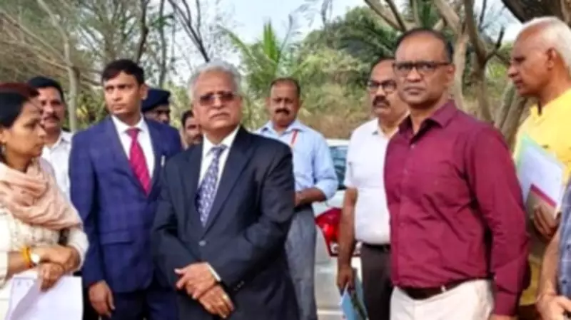 Lokayukta and Upalokayukta Conduct Surprise Inspections of Bengaluru Lakes and Waste Facilities