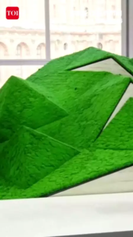 Louis Vuitton Builds Mountain Inside Louvre to Close Paris Fashion Week