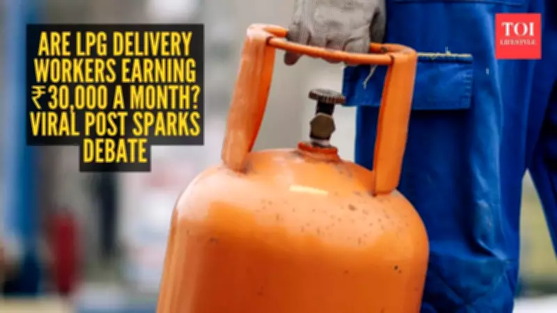 LPG Price Hike Sparks Debate Over Delivery Workers' Earnings in India