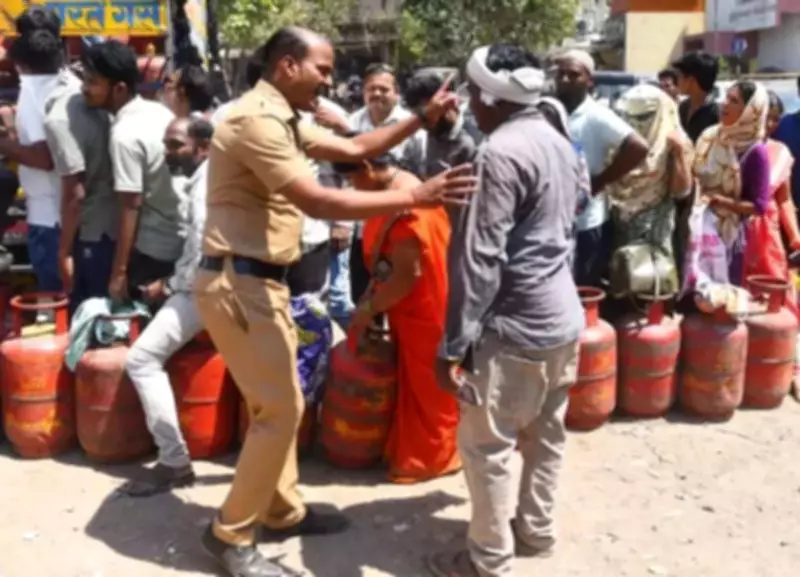 LPG Shortage Claims in Chhatrapati Sambhajinagar Spark Police Protection Request