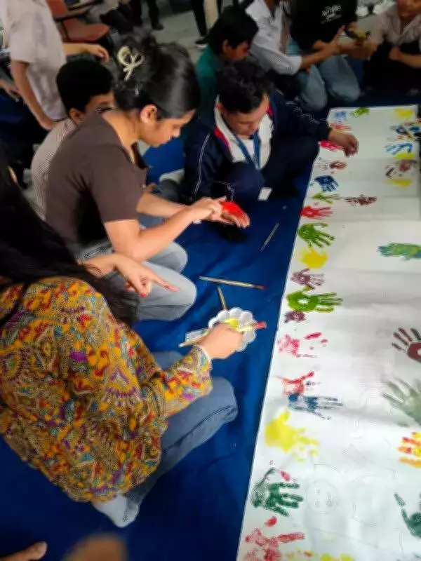 Lucknow Art Camp Promotes Peace Through Creativity for Special Needs Children