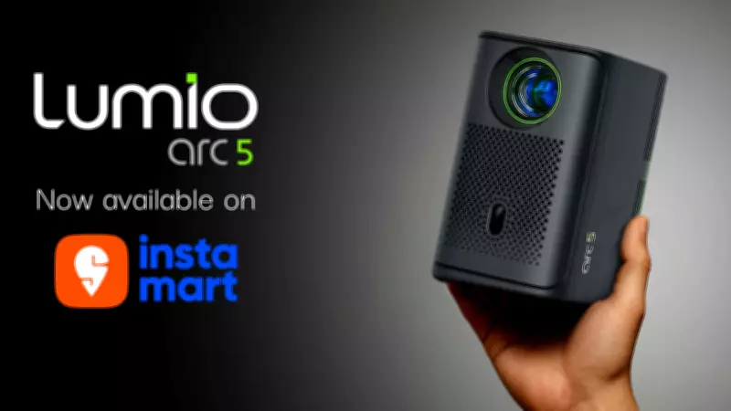 Lumio Arc 5 Projector Launches on Swiggy Instamart Ahead of IPL 2026