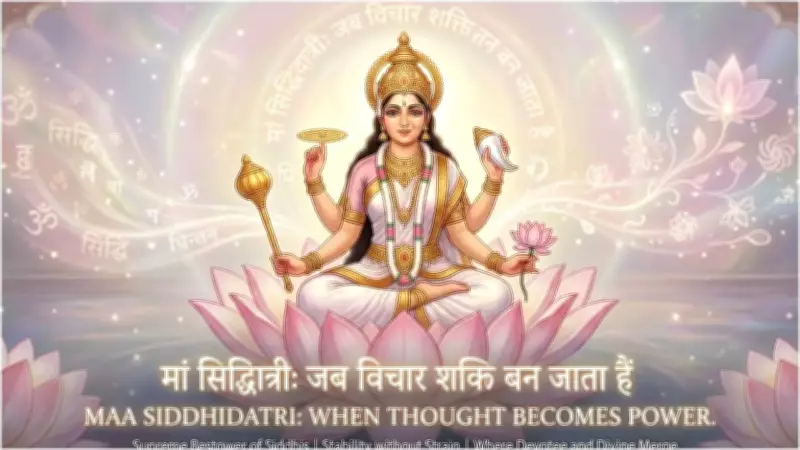 Maa Siddhidatri: The Ninth Day Goddess of Siddhis and Inner Power