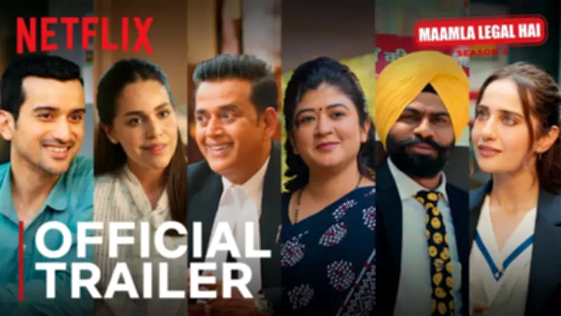 Maamla Legal Hai Season 2 Trailer Released Featuring Ravi Kishan and Nidhi Bisht