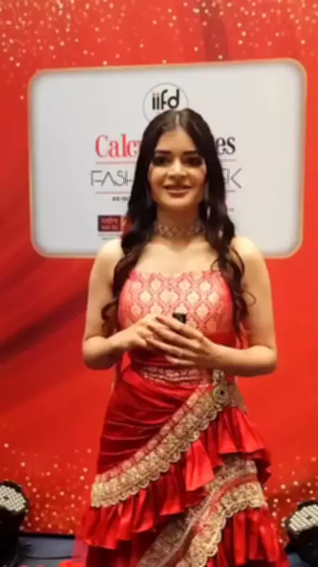 Madhumita Stuns with Elegant Showcase at Calcutta Times Fashion Week 2026